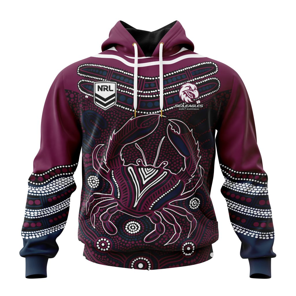 NRL-Manly-Warringah-Sea-Eagles-Special-Karumba-Fishing-Unisex-Performance-Hoodie NRL Manly Warringah Sea Eagles Special Karumba Fishing Unisex Performance Hoodie