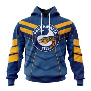NRL Parramatta Eels Special Chevron Unisex Performance Hoodie