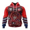 NRL Sydney Roosters Special Karumba Fishing Unisex Performance Hoodie