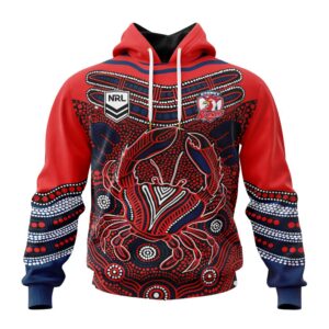 NRL Sydney Roosters Special Karumba Fishing Unisex Performance Hoodie