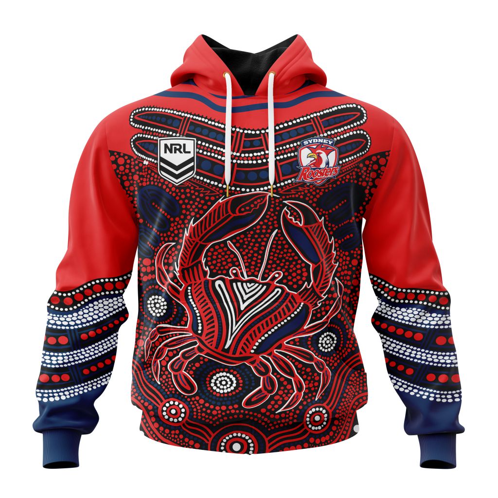 NRL-Sydney-Roosters-Special-Karumba-Fishing-Unisex-Performance-Hoodie NRL Sydney Roosters Special Karumba Fishing Unisex Performance Hoodie