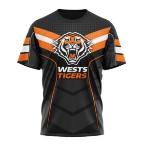 NRL Wests Tigers Special Chevron Unisex Performance T-Shirt