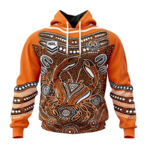 NRL Wests Tigers Special Karumba Fishing Unisex Performance Hoodie