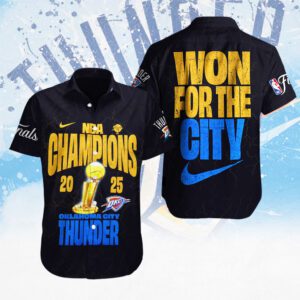 Oklahoma City Thunder Short Sleeve Dress Shirt FCS1010