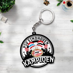 PSV Eindhoven Custom Shape 2-sided Keychain GKC1180