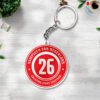 PSV Eindhoven Custom Shape 2-sided Keychain GKC1182