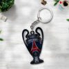 Paris Saint-Germain UEFA Champion League 2025 Winner Custom Shape 2-sided Keychain GKC1148