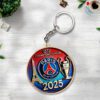 Paris Saint-Germain UEFA Champion League 2025 Winner Custom Shape 2-sided Keychain GKC1155