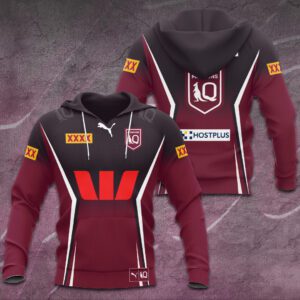 Queensland Maroons Unisex Performance Hoodie CLD1129