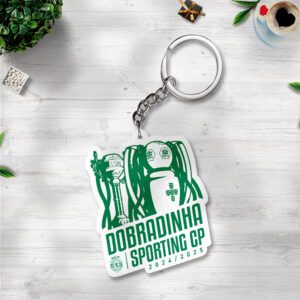 Sporting CP Custom Shape 2-sided Keychain GKC1154