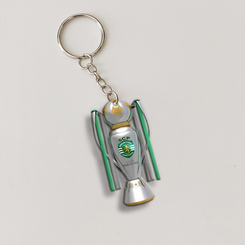 Sporting-CP-Custom-Shape-2-sided-Keychain-GKC1181-1