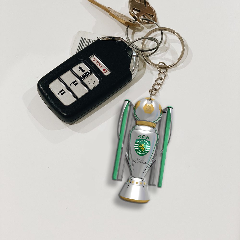 Sporting-CP-Custom-Shape-2-sided-Keychain-GKC1181-2