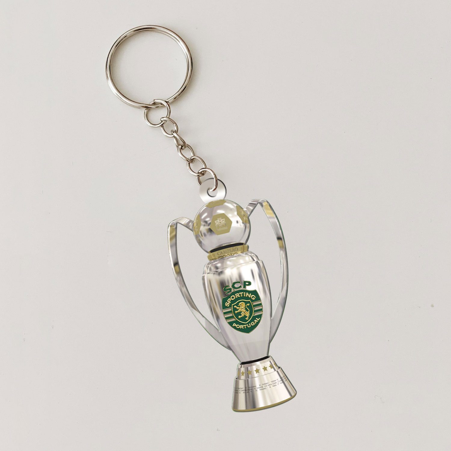 Sporting-CP-Custom-Shape-2-sided-Keychain-GKC1186-2