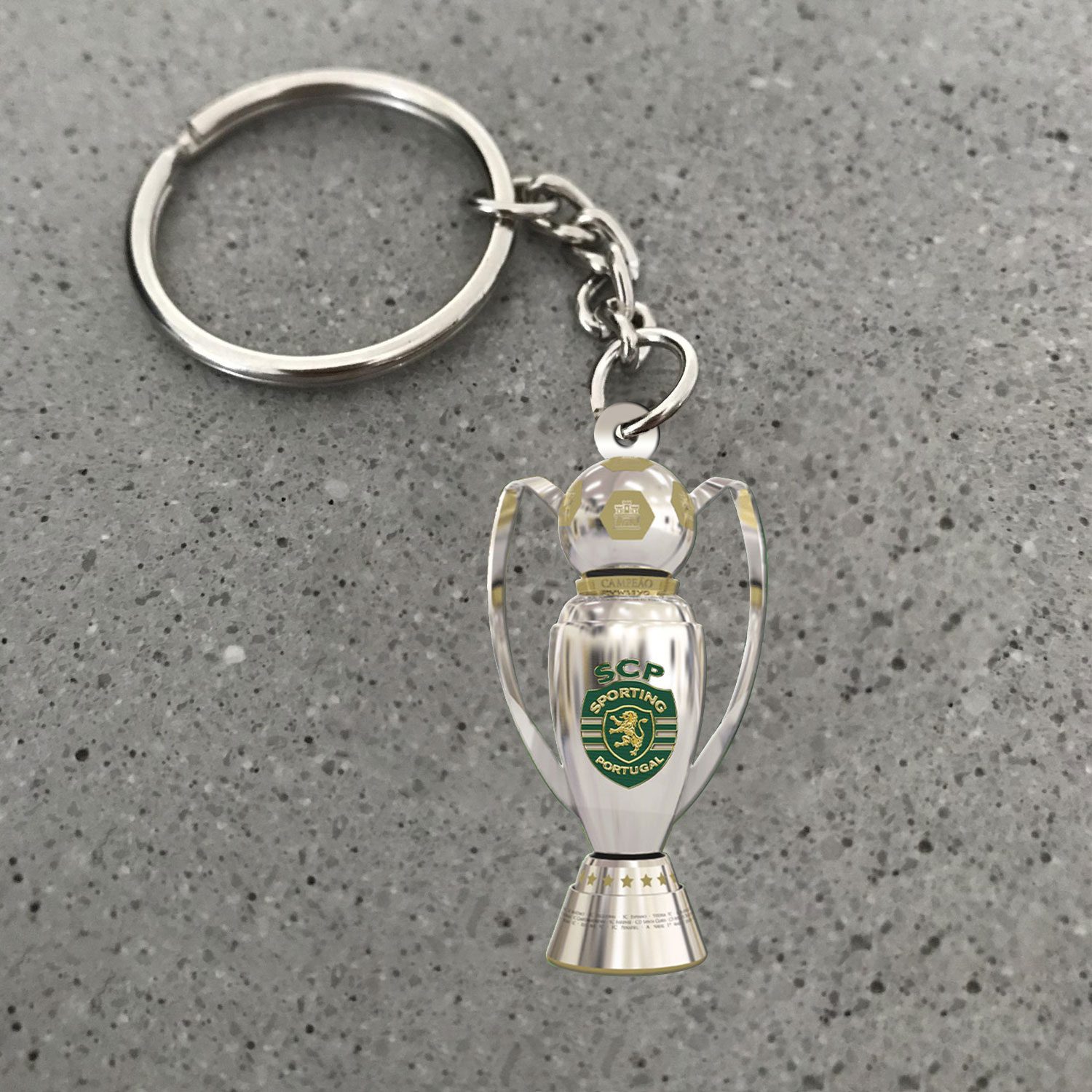 Sporting-CP-Custom-Shape-2-sided-Keychain-GKC1186-4