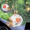 Tampa Bay Buccaneers 50th Season Limited x Tom Brady shape 2-sided Acrylic Car Ornament FCS1015