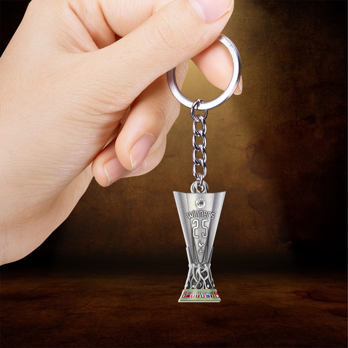 Tottenham-Hotspur-FC-Custom-Shape-2-sided-Keychain-GKC1177-1