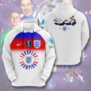 Women England Football Team Champion World Cup 2025 Lionesses Unisex Performance Hoodie WEF1032