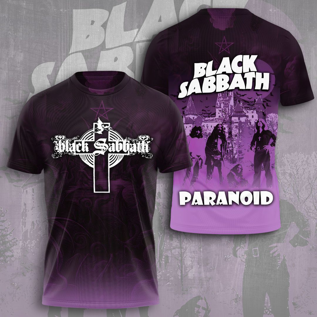 Black-Sabbath-3D-T-Shirt-NGB1325 Black Sabbath 3D T-Shirt NGB1325