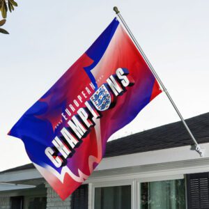England Lionesses Women's Football Champion World Cup 2025 3D House Flag NGB1175