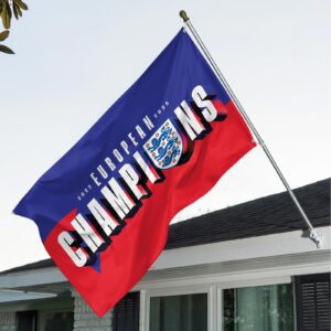 England Lionesses Women's Football Champion World Cup 2025 3D House Flag NGB1240