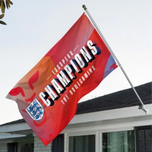 England Lionesses Women's Football Champion World Cup 2025 3D House Flag NGB1246