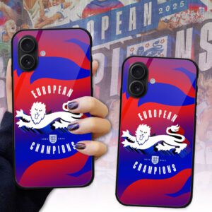 England Lionesses Women's Football Champion World Cup 2025 Phone Case NGB1129