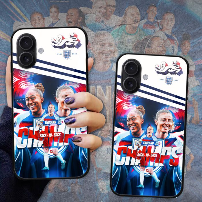 England Lionesses Women's Football Champion World Cup 2025 Phone Case NGB1213