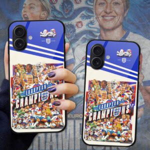 England Lionesses Women's Football Champion World Cup 2025 Phone Case NGB1232