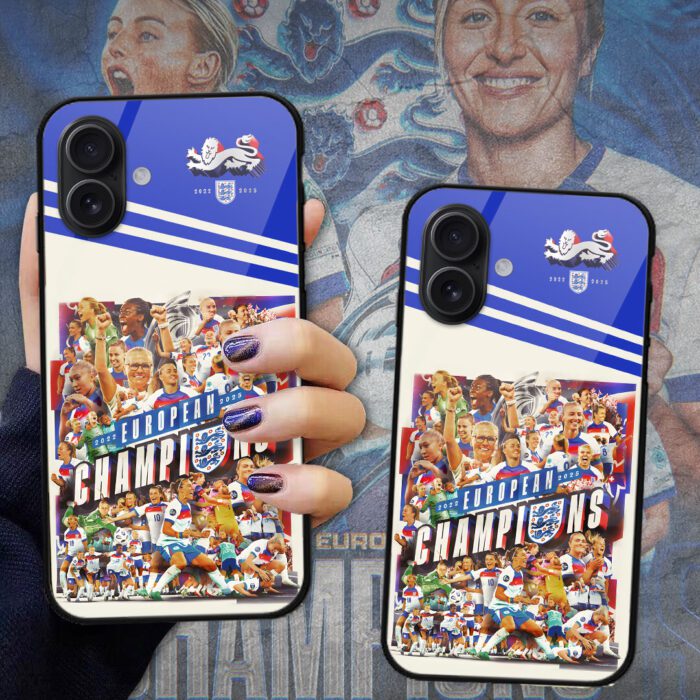 England Lionesses Women's Football Champion World Cup 2025 Phone Case NGB1232
