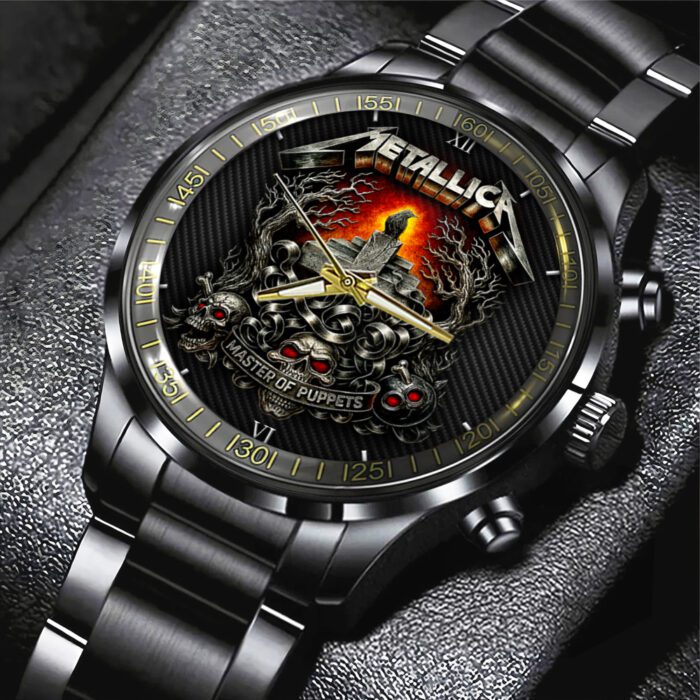 MET Band Black Stainless Steel Watch NGB1300