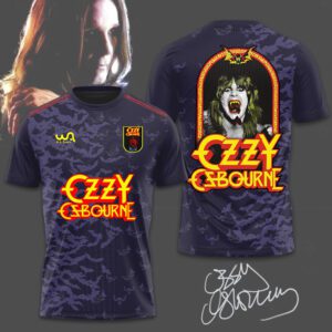 Ozzy Osbourne Rest In Peace 2025 3D T-Shirt NGB1010