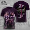 Ozzy Osbourne Rest In Peace 2025 3D T-Shirt NGB1022