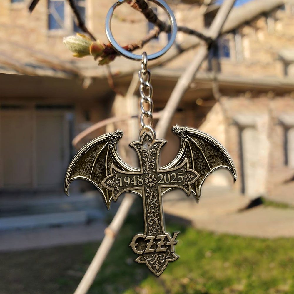 Ozzy-Osbourne-Rest-In-Peace-2025-Custom-Shape-1-sided-Keychain-NGB1068-1