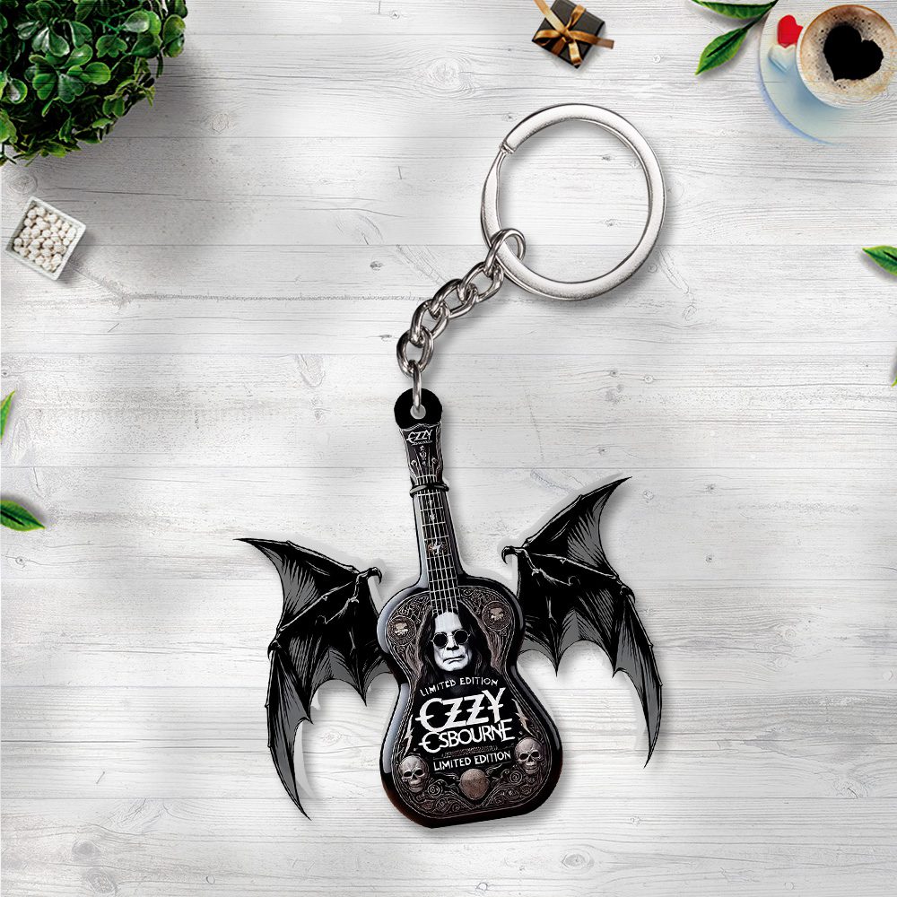 Ozzy-Osbourne-Rest-In-Peace-2025-Custom-Shape-2-sided-Keychain-NGB1105 Ozzy Osbourne Rest In Peace 2025 Custom Shape 2-sided Keychain NGB1105