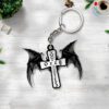 Ozzy Osbourne Rest In Peace 2025 Custom Shape 2-sided Keychain NGB1155