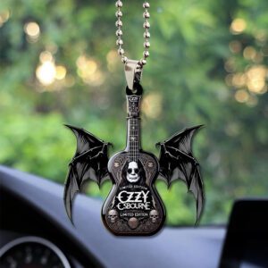 Ozzy Osbourne Rest In Peace 2025 Custom shape 2-sided Acrylic Car Ornament NGB1108