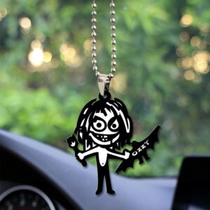 Ozzy Osbourne Rest In Peace 2025 Custom shape 2-sided Acrylic Car Ornament NGB1190