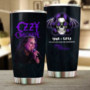 Ozzy Osbourne Rest In Peace 2025 Tumbler Cup NGB1316