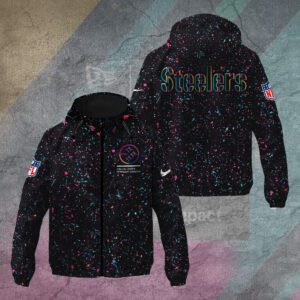 Pittsburgh Steelers Crucial Catch 2025 Windbreaker Jacket