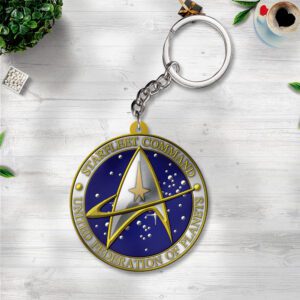 Star Trek Custom Shape 2-sided Keychain NGB1134