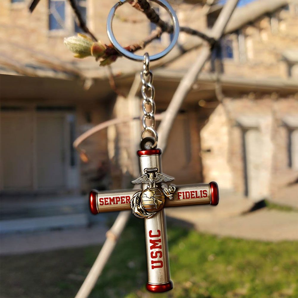 US-Marine-Corps-Custom-Shape-1-sided-Keychain-NGB1070-3
