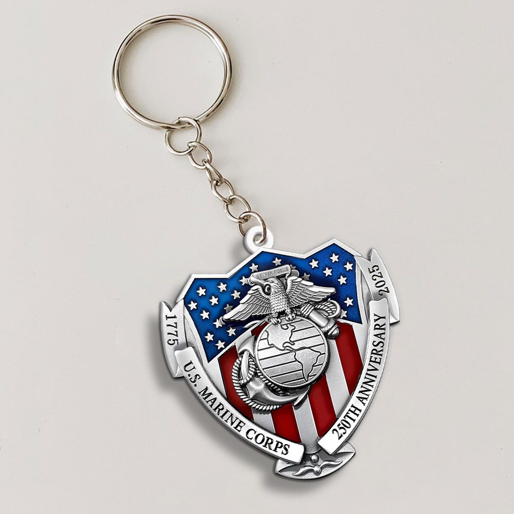 US-Marine-Corps-Custom-Shape-2-sided-Keychain-NGB1130-1
