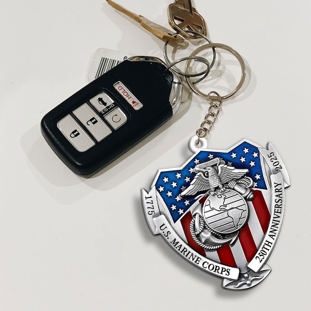 US-Marine-Corps-Custom-Shape-2-sided-Keychain-NGB1130-2