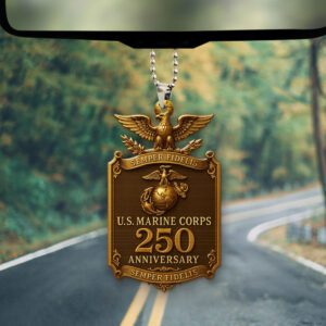 US Marine Corps Custom shape 1-sided Acrylic Car Ornament NGB1095
