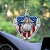 US Marine Corps Custom shape 2-sided Acrylic Car Ornament NGB1119