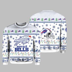 2025 Buffalo Bills Rivalries Cold Front Ugly Sweater