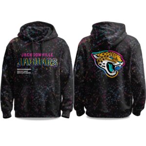 2025 Jacksonville Jaguars Crucial Catch Intercept Cancer Hoodie CRC1011