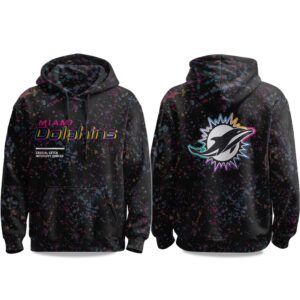 2025 Miami Dolphins Crucial Catch Intercept Cancer Hoodie CRC1009