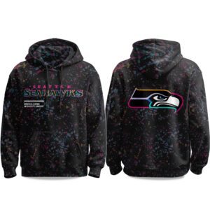 2025 Seattle Seahawks Crucial Catch Intercept Cancer Hoodie CRC1008