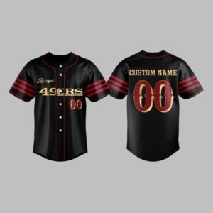 49ers Rivalries Faithful 2025 Baseball Jersey
